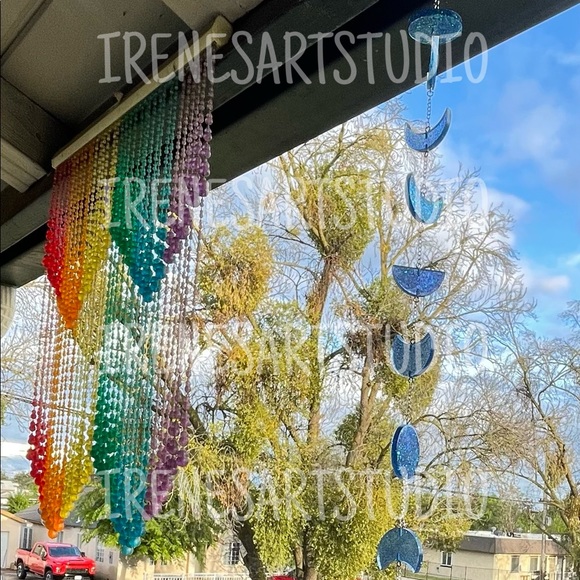 MOON PHASE SUN CATCHERS - Picture 1 of 2